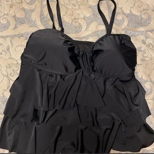 Catalina Ruffle Tankini Top